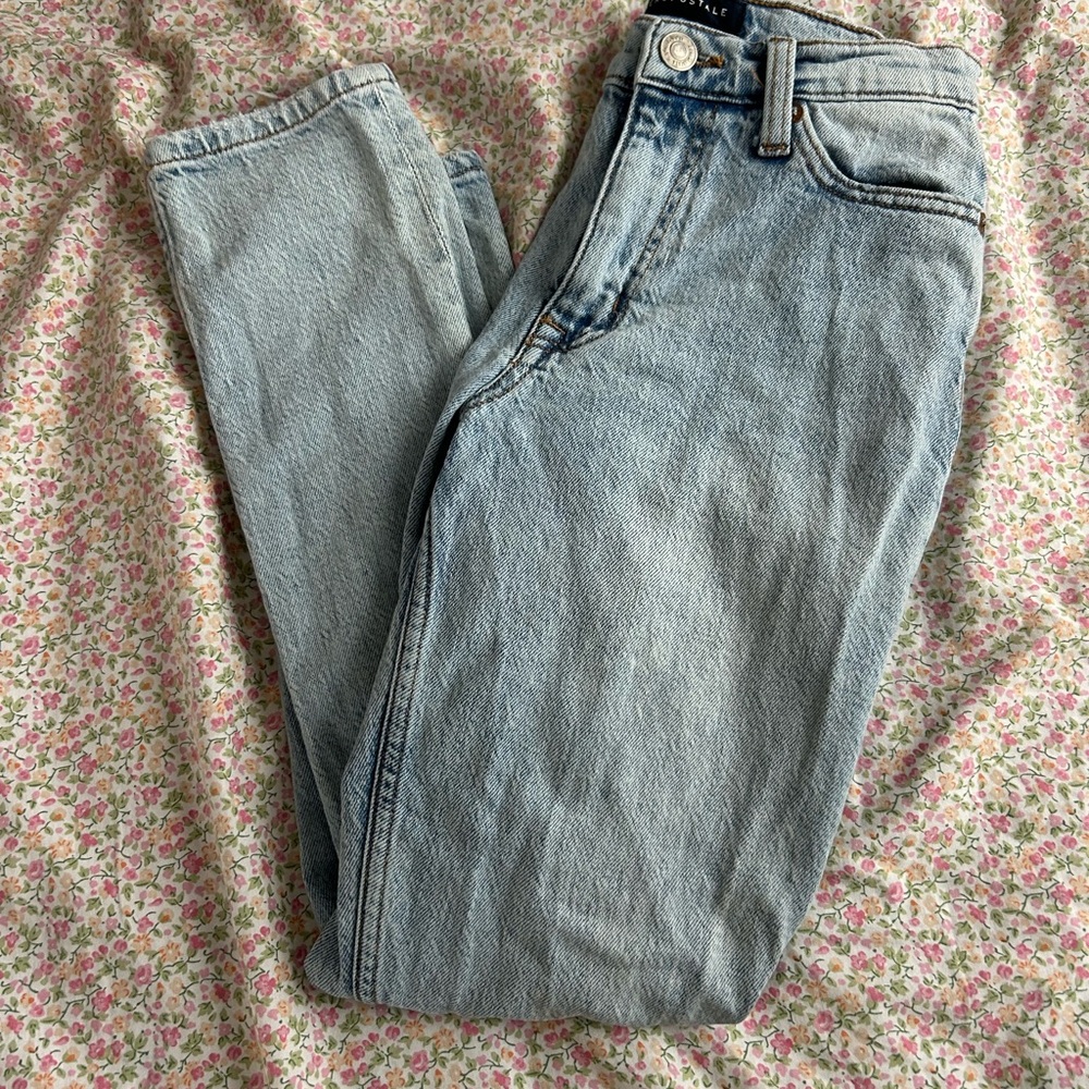 Aeropostale Light Blue Mom Jeans